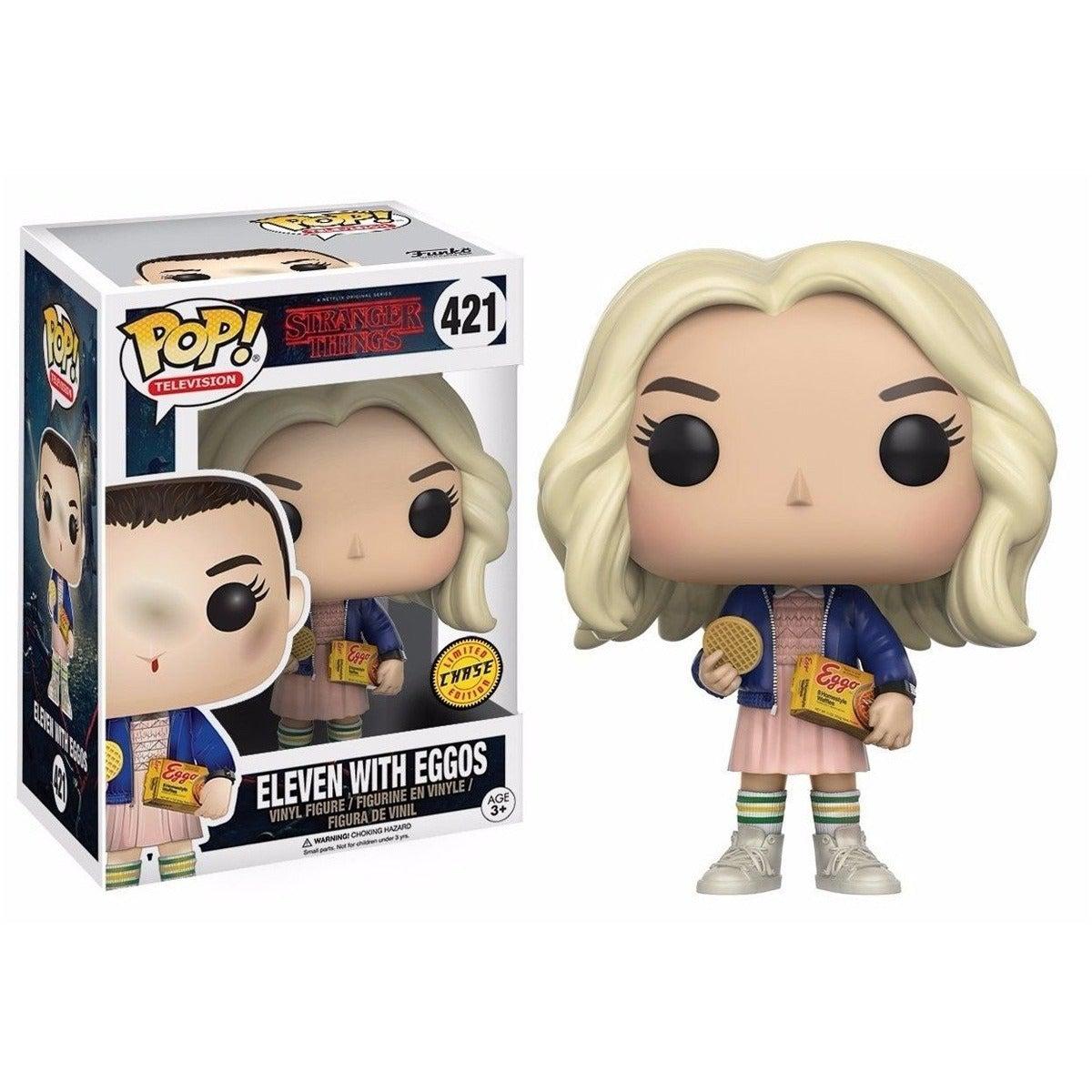 Funko Pop Stranger Things Eleven 11 With Eggos Chase Limited