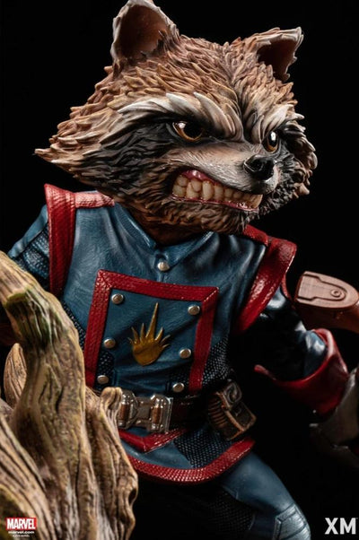 rocket raccoon groot 1 4 scale statue spec fiction shop