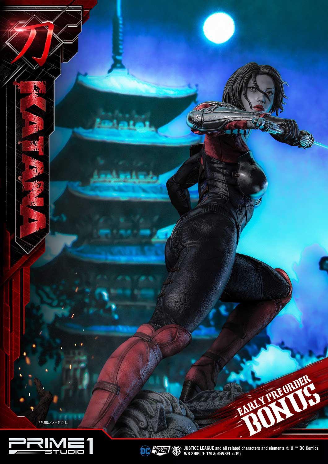 Katana 1 3 Scale Statue Comics Bonus Version Spec Fiction Shop