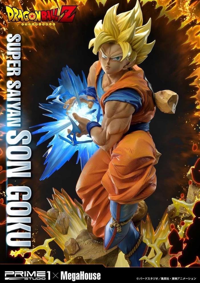 Dragon Ball Z Super Saiyan Son Goku 14 Scale Statue