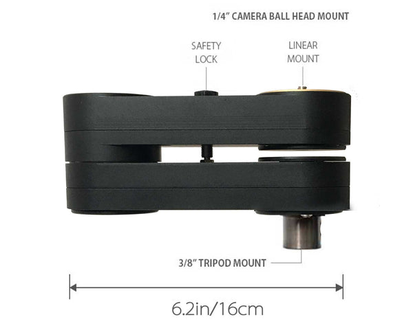 DIGISLIDER 2 AXIS WING ARM PAN SLIDER FOR VIDEO & TIME LAPSE