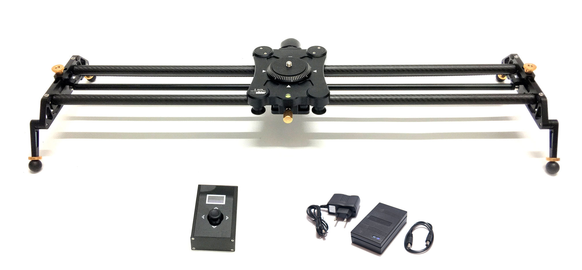 Digislider Auto Pan 2 AXis Carbon Fibre Slider