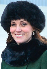 Kate Middleton Fur Hat - Russian Alpaca
