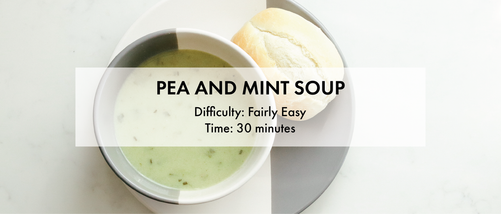 diabetes friendly recipes soup healthy lunch dinner peas mint