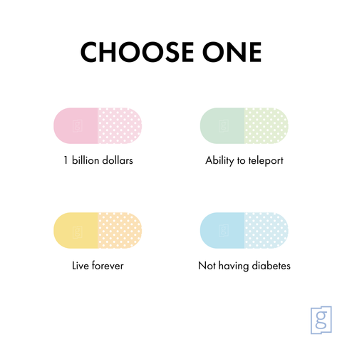 voksenalderen forfader videnskabelig The red pill or blue pill, which one do you take? | Glucology Blog –  Glucology Store