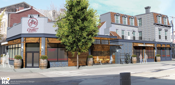 Conceptual Renderings of Proposed Carabello Coffee