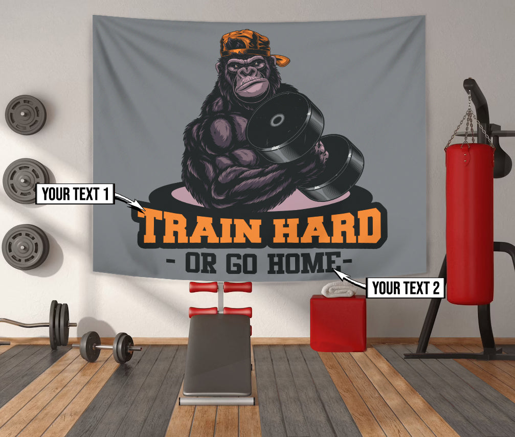 Strong ape gorilla gym workout fitness bodybuilding Sticker for