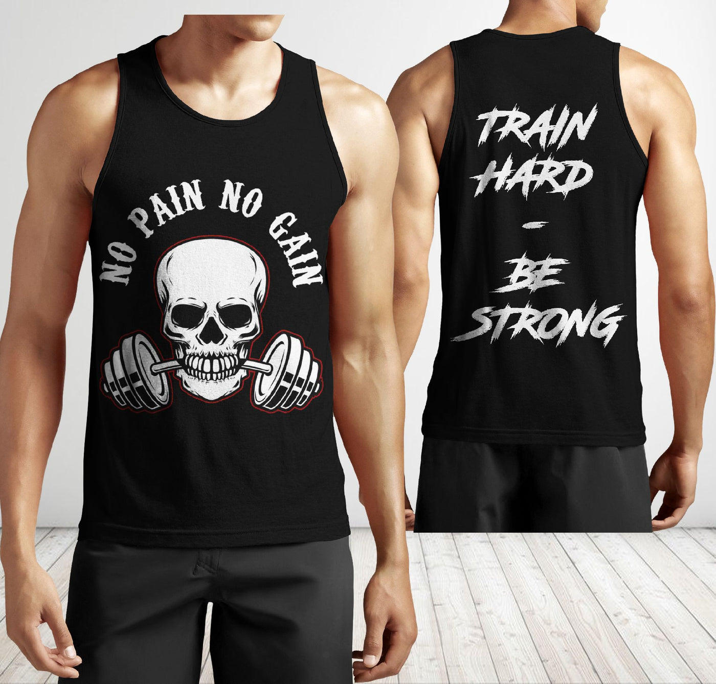 No Pain No Gain Gym Bodybuilding Tank Top