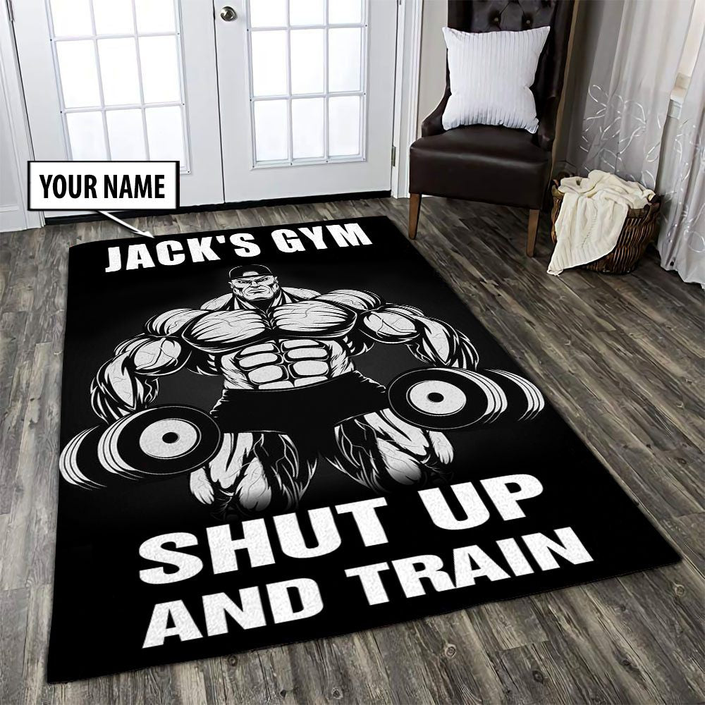 Personalized Gym Skull Train Like A Beast Dumbbell Area Rug, Home Gym,  Workout Weightlifter Gifts For Him, Men, Workout Gift - Yahoo Shopping