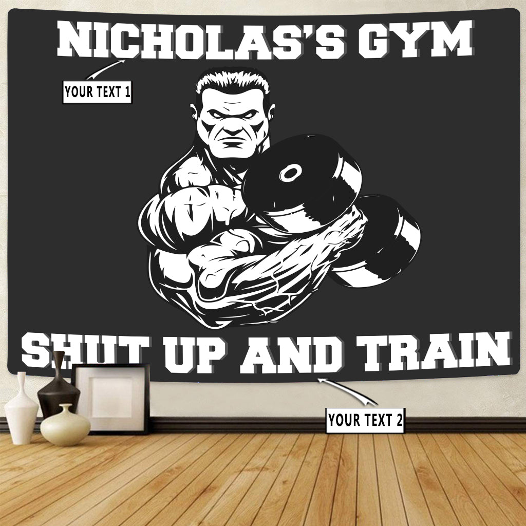 Personalized Bodybuilding Man Wall Art, Fitness Gifts