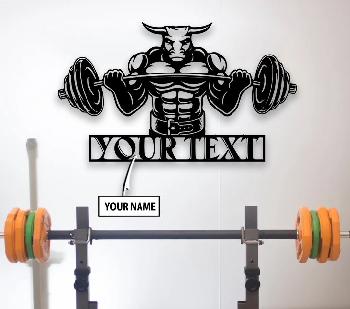Weightlifting Gym Name Art Personalized Sports Gift for Weightlifters Made  in the USA From Personal Prints Fitness Gym Sports Gifts 