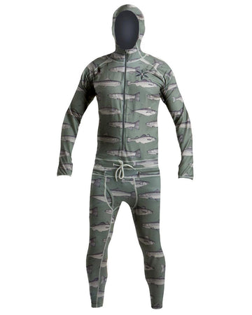 Airblaster Grey Camp Classic Ninja Suit Base Layer Boutique