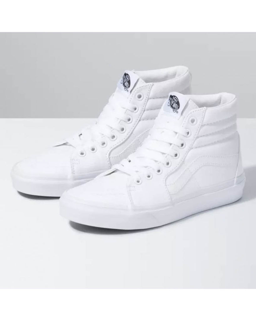 vans sk8 hi true white