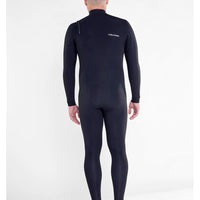 4/3 Chest Zip Fullsuit Wetsuit - Black