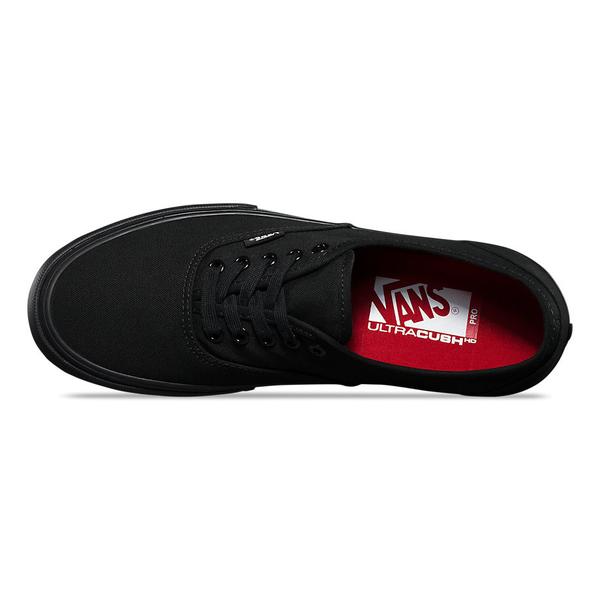 vans authentic black black