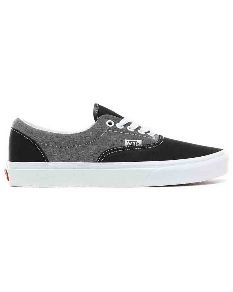 vans era canvas black