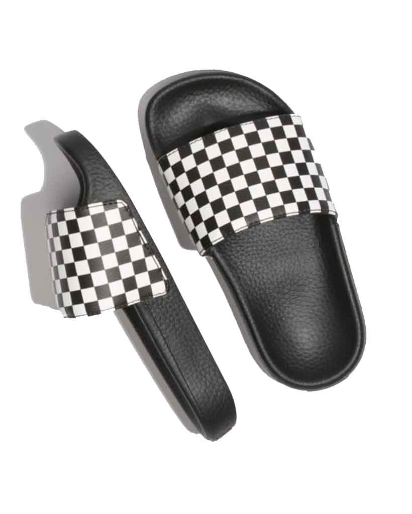 VANS SLIDE-ON JUNIOR CHECKERBOARD 