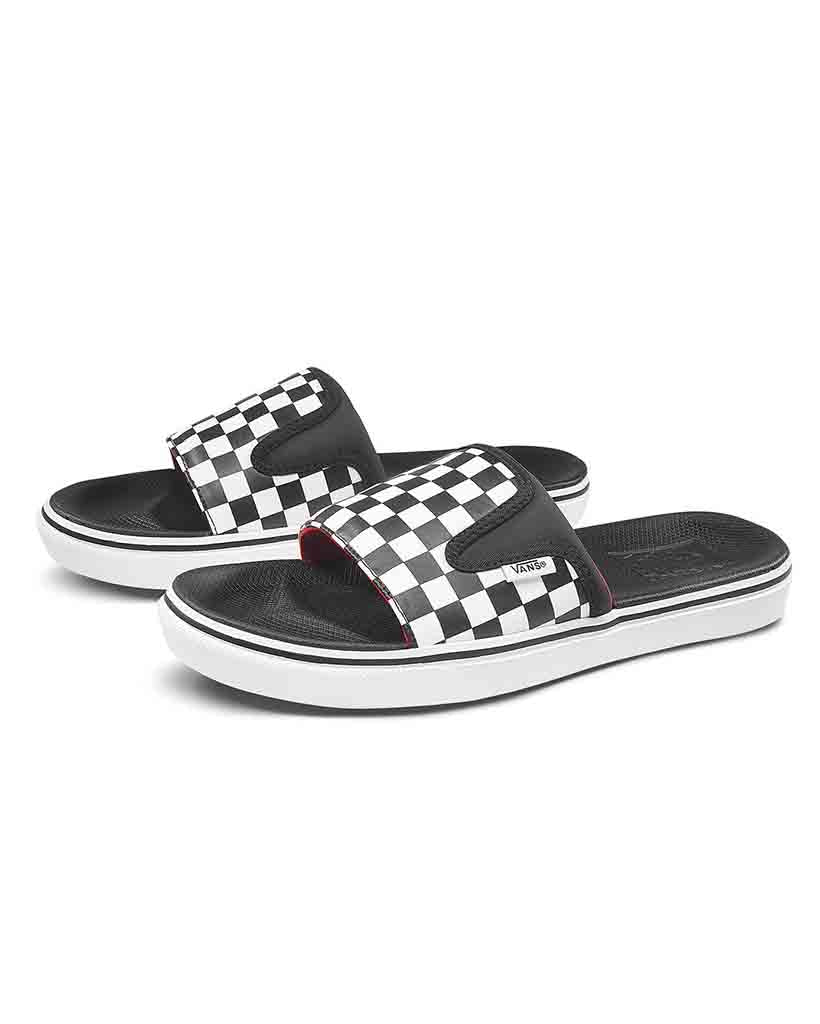 vans ultracush checkered sandals