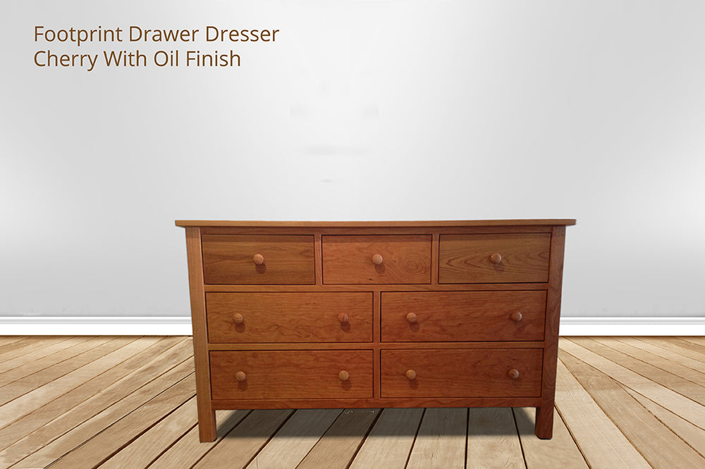 Natural Solid Wood Dressers Green Cradle