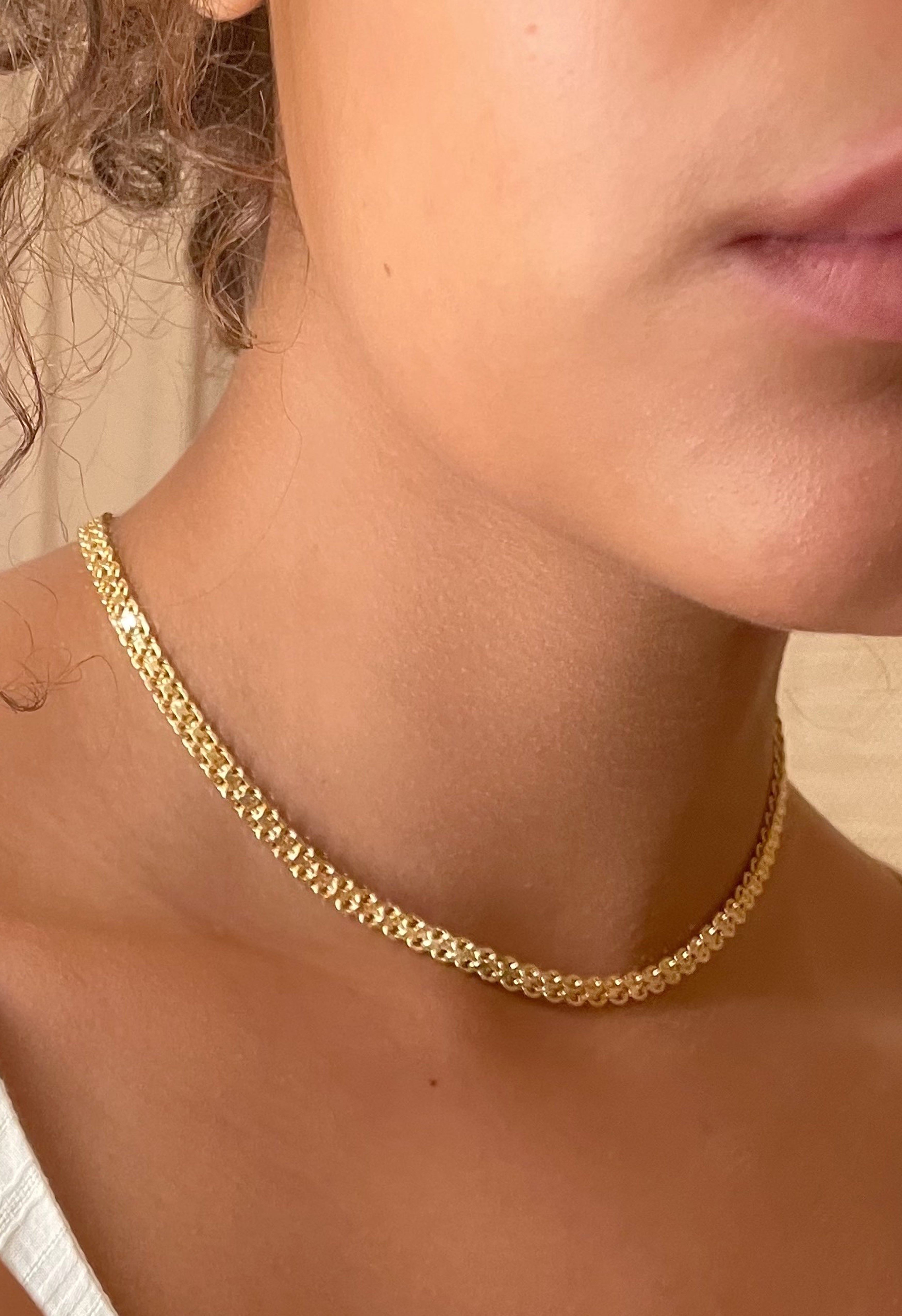Dual Sided Chain Necklace
