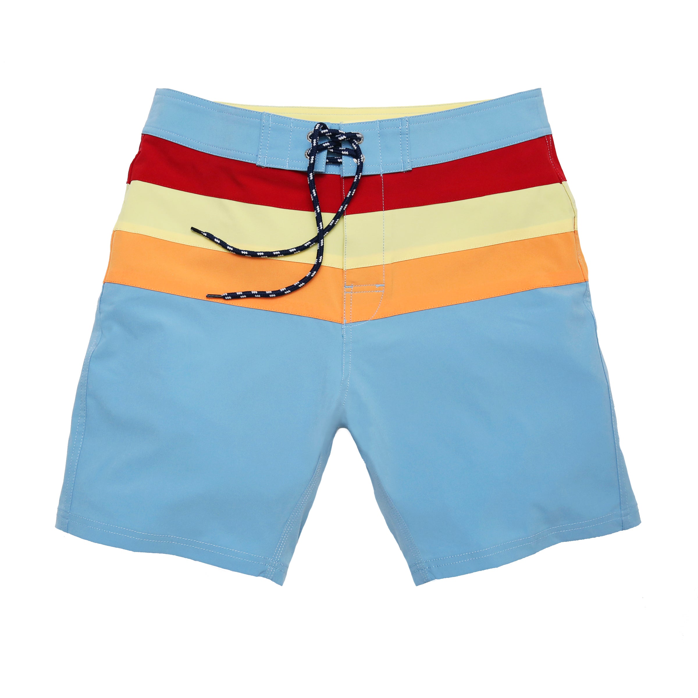 Size 26-28 Sunset Boardshort in Light Blue