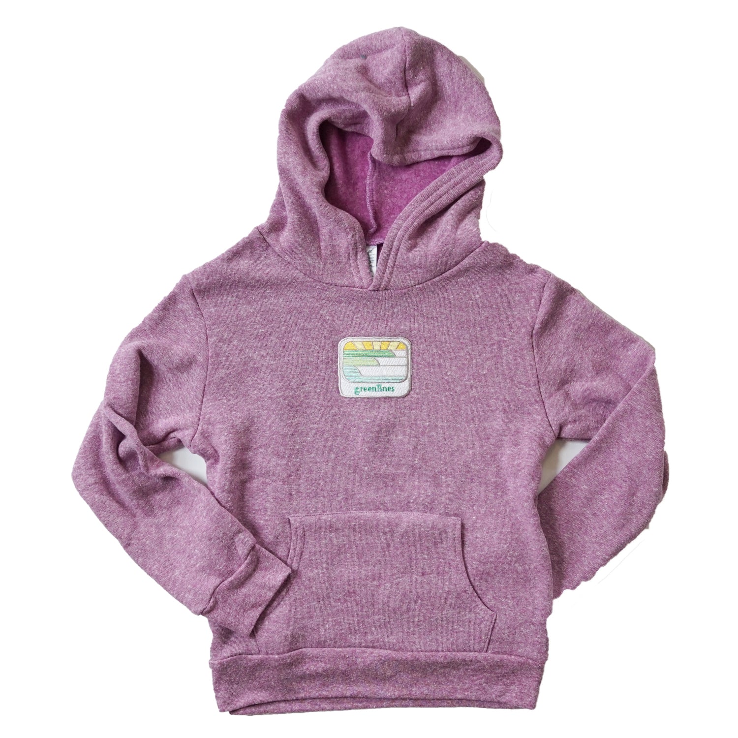 kids greenlines logo sweatshirt