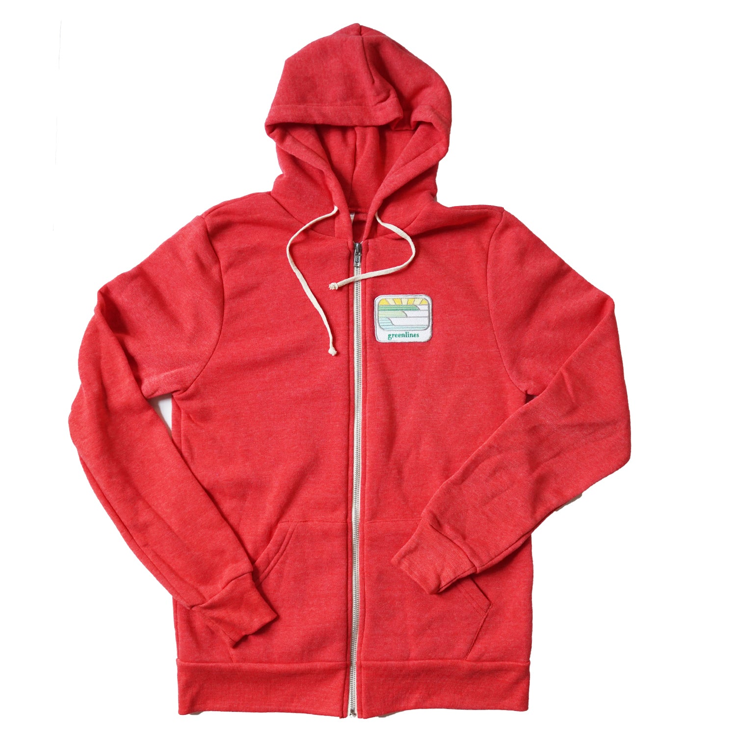 Greenlines Logo Sweatshirt Red