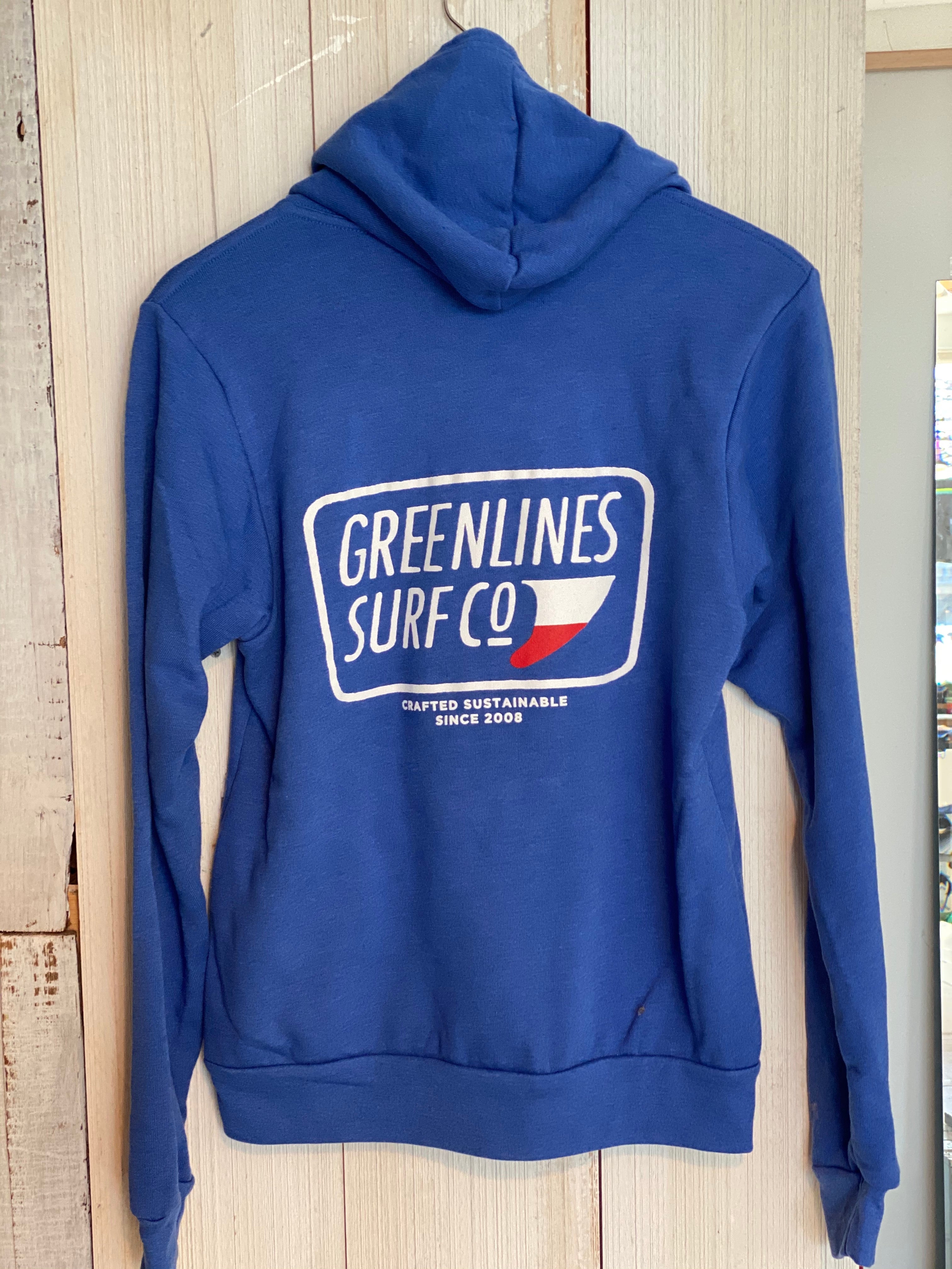 Greenlines Surf Co Sweatshirt Royal Pullover