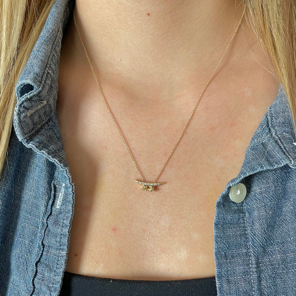 Sideways Paddle Necklace – The Golden Cleat