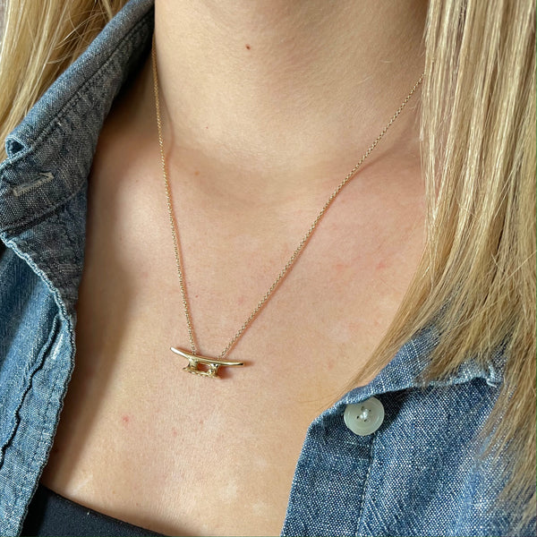 Signature Cleat Necklace – The Golden Cleat