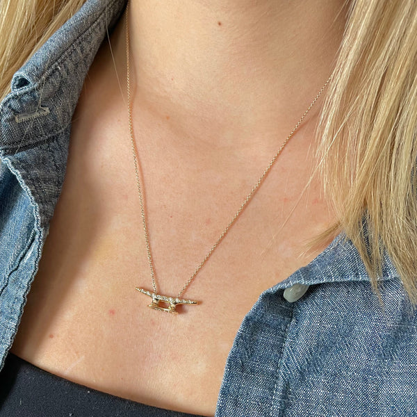 Signature Cleat Necklace – The Golden Cleat