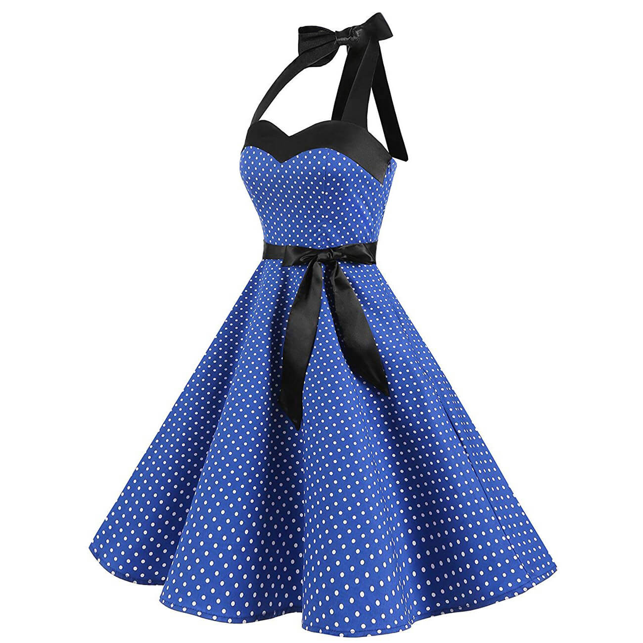 Cheap 1950s Rockabilly Polka Dots Audrey Dress, 29USD+Free Shipping