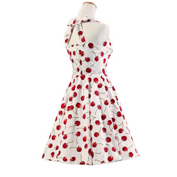 50s cherry dress