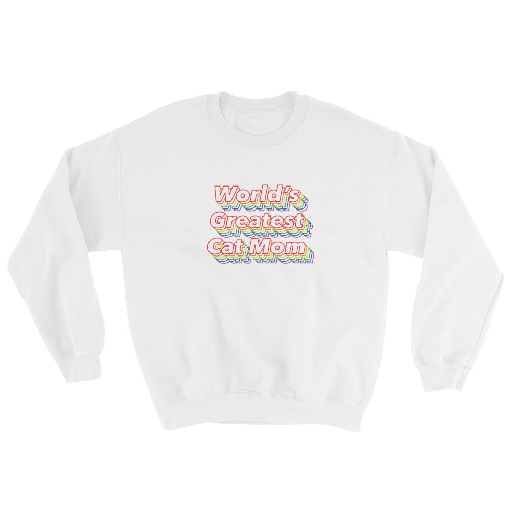 cat mom sweatshirt