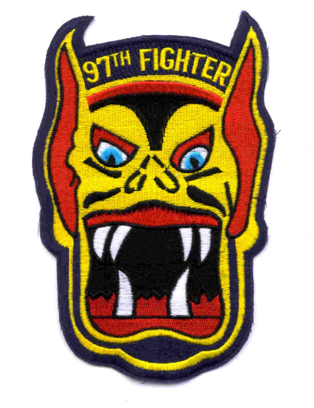 97th Air Force Fighter Squadron Military Patch | USMILITARYPATCH.COM