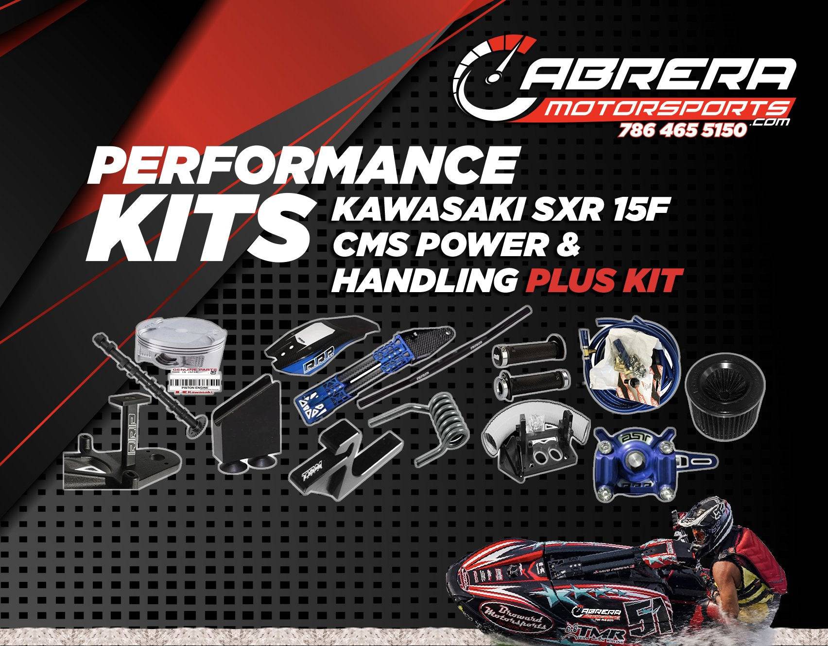 Kawasaki Sxr 15f Cms Power Handling Plus Kit Cabrera Motorsports
