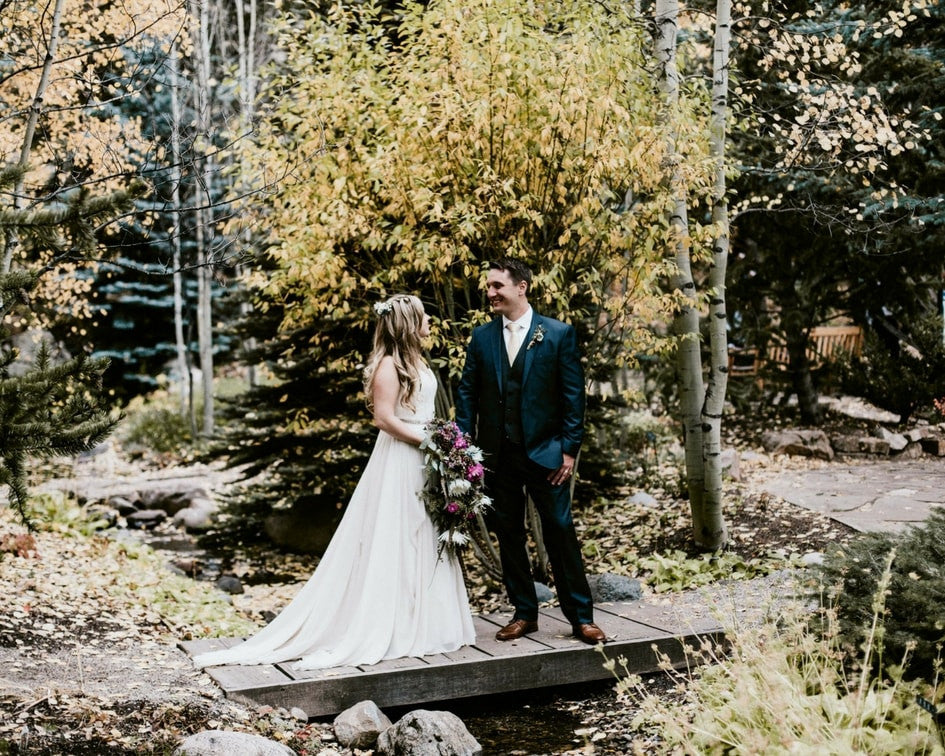 colorado bride and groom