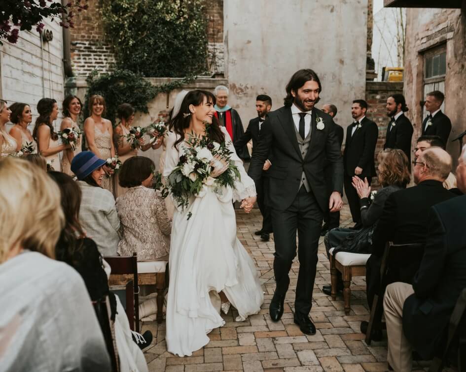 New Orleans wedding ceremony 