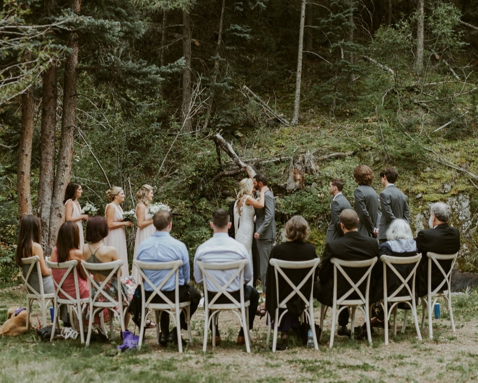 colorado woodsy elopement 