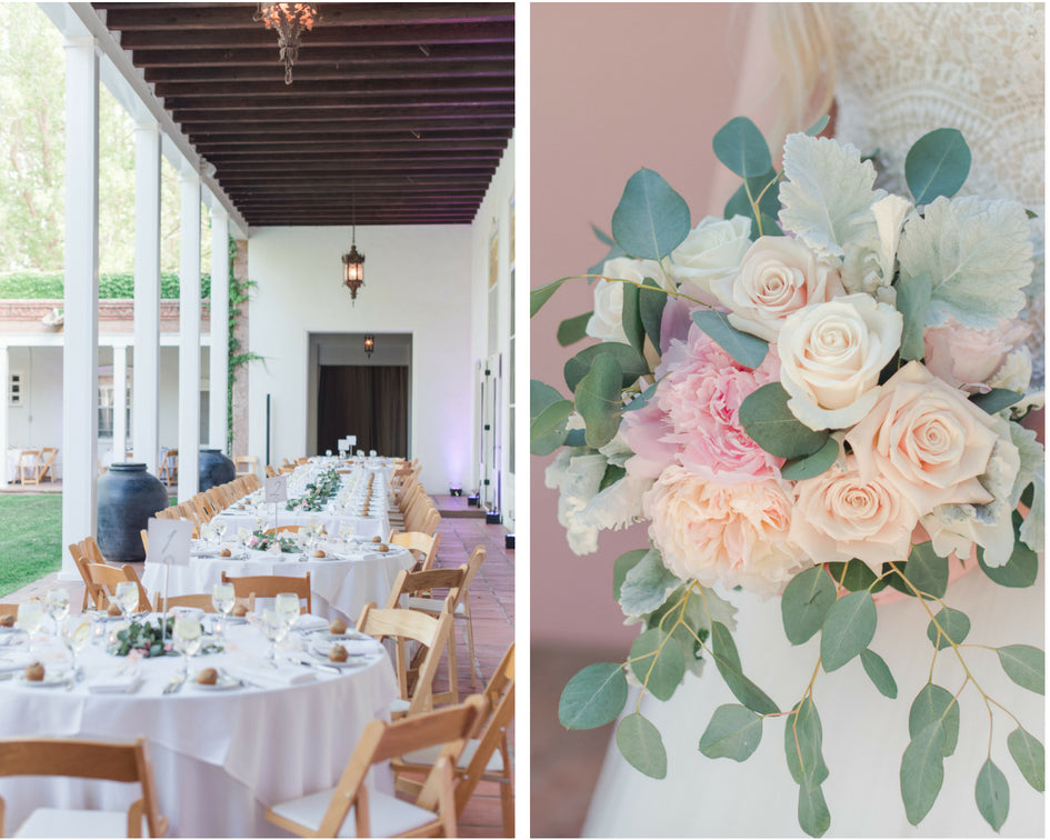 spring New Mexico wedding details 