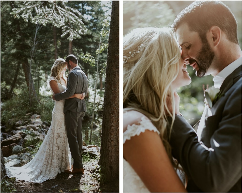 Denver colorado mountain wedding 