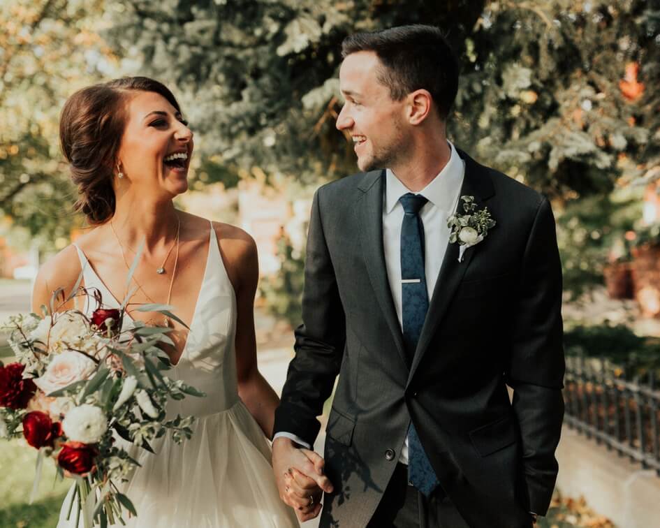 Denver Colorado bride and groom 