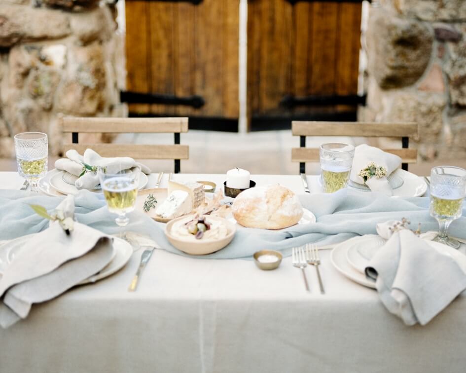 Denver colorado wedding reception table 