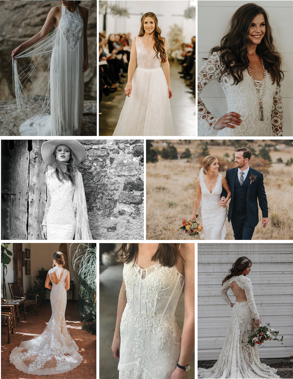 Yolan Cris Wedding  Dress  Bohemian  Bridal  Gowns  Denver 