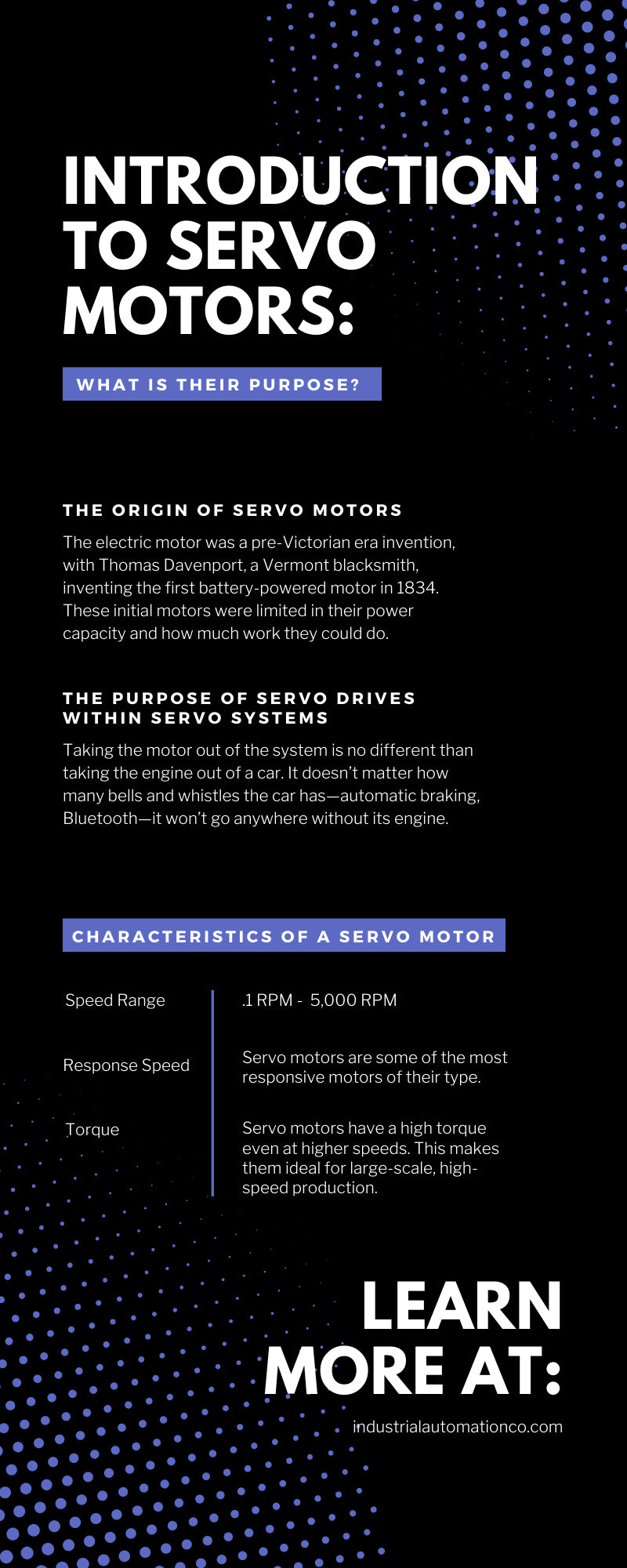 What Is A Servo Motor? Introduction for Industrial Applications