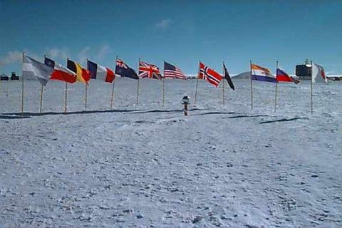 the south pole