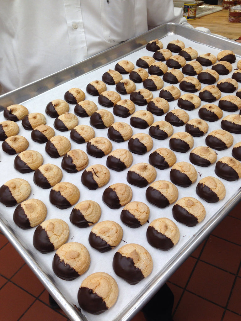 Amaretti Mini Chocolate Dipped Cookies Gluten Free (10 pack) | La ...