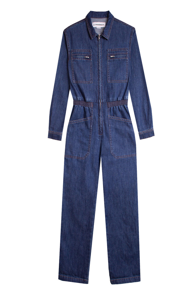 Danny Longsleeve Boilersuit Raw Denim – LF MARKEY