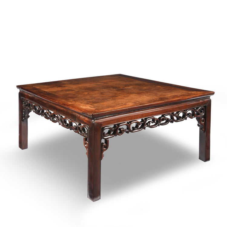 Square Chinese Rosewood Opium Table 19thc Indigo Asian Antiques Interiors