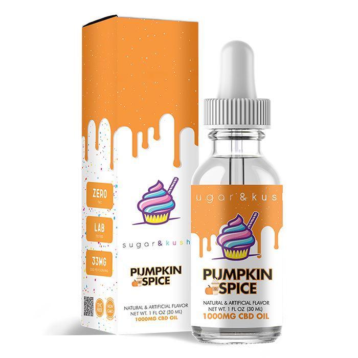 Pumpkin Spice CBD Oil Drops - Sugar  Kush product image